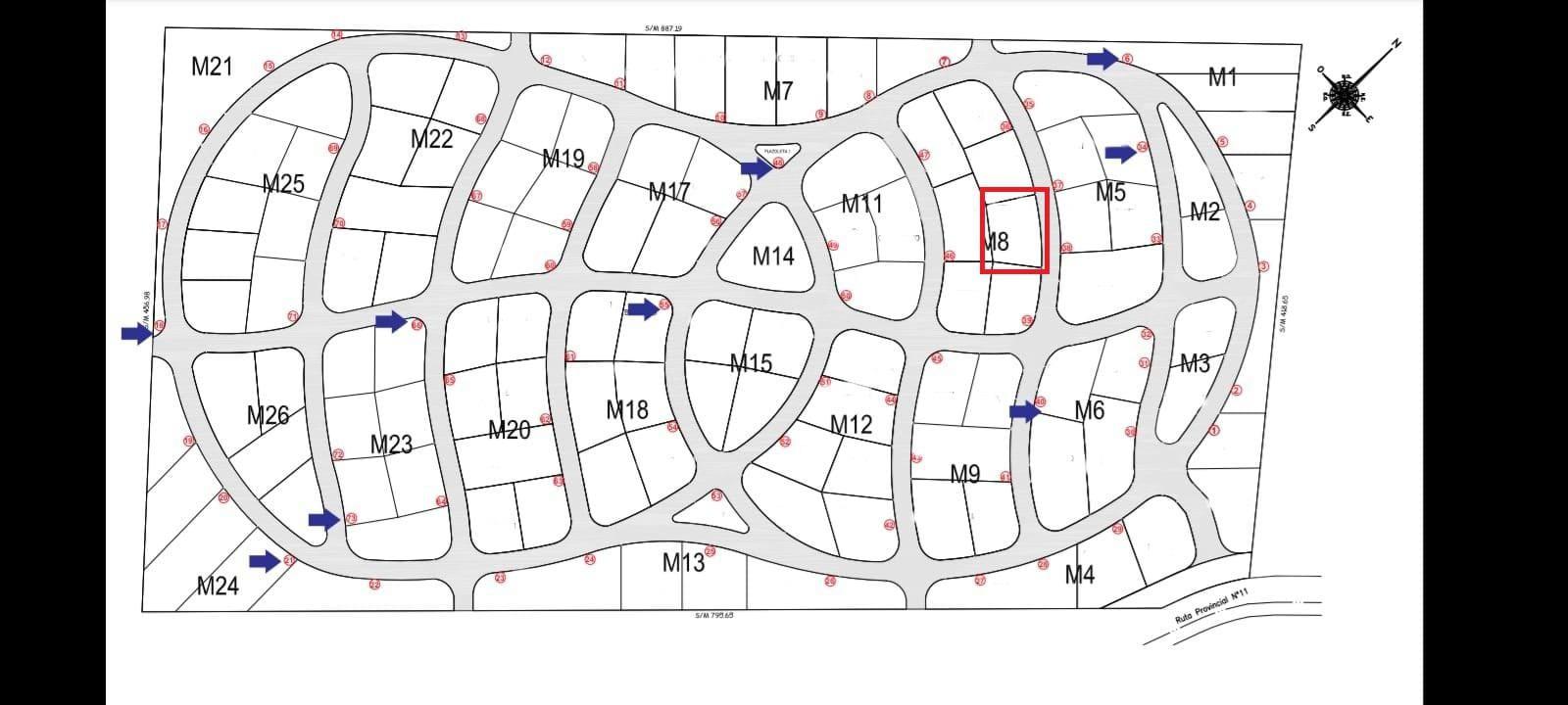 Lote en barrio residencial pinares de Santa Clara