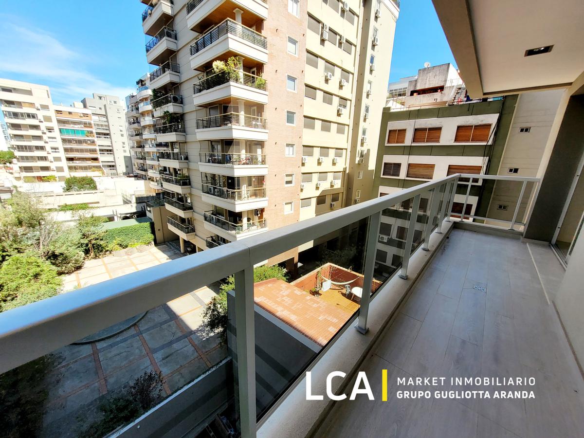 Dpto 3 amb a est, Piso 5° B, 85.50 m2 total, c/balcón corrido al cfte y coch en sub, Villa Urquiza