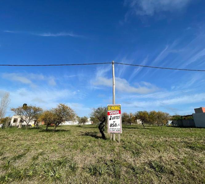 Terrenos de 850 m2 Colón Entre Ríos zona Los Bretes