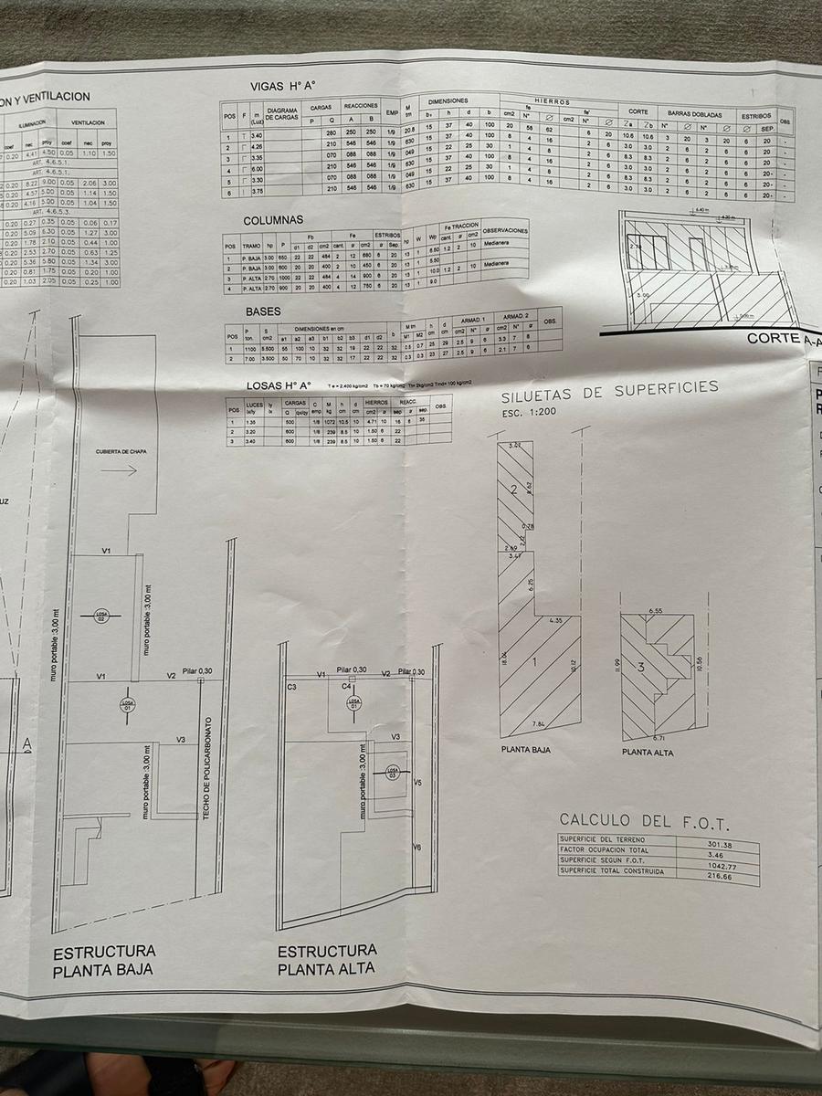 FLORESTA LACARRA 226 CASA MULTIFAMILIAR EN DOS PLANTAS 5 AMB  QUINCHO-PARQUE