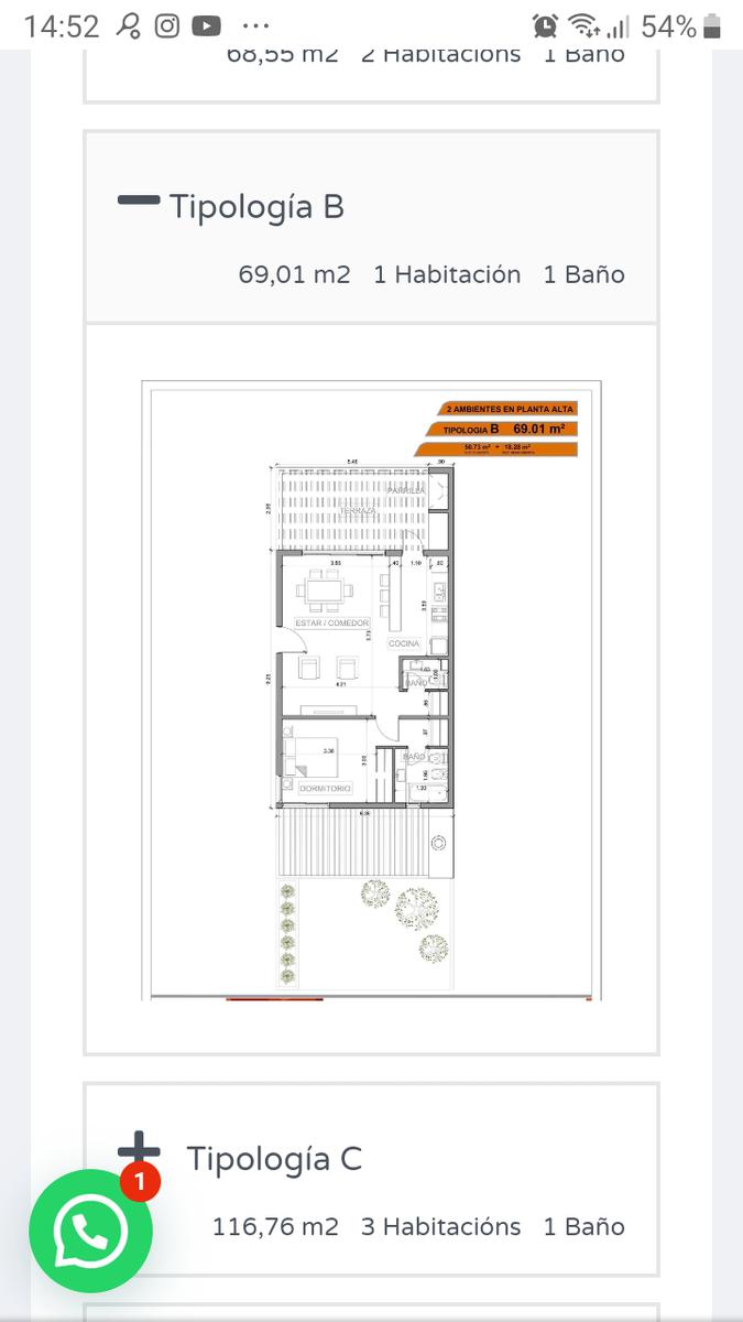 Departamento en  venta