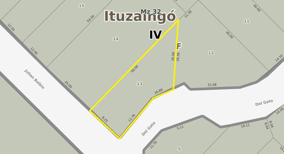 Terreno - Villa Gobernador Udaondo