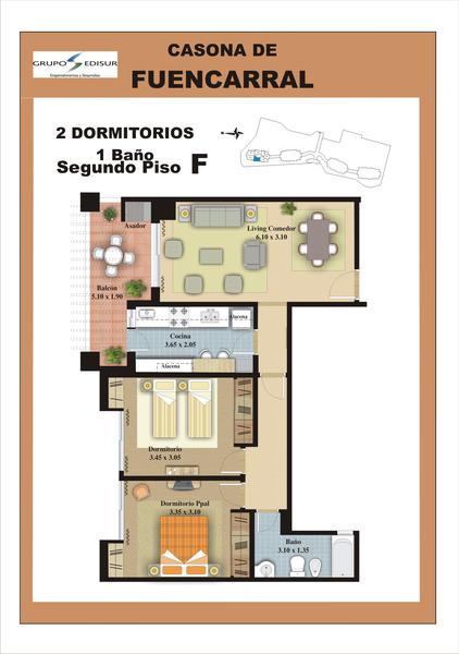 Departamento - Colinas De V.Sarsfield