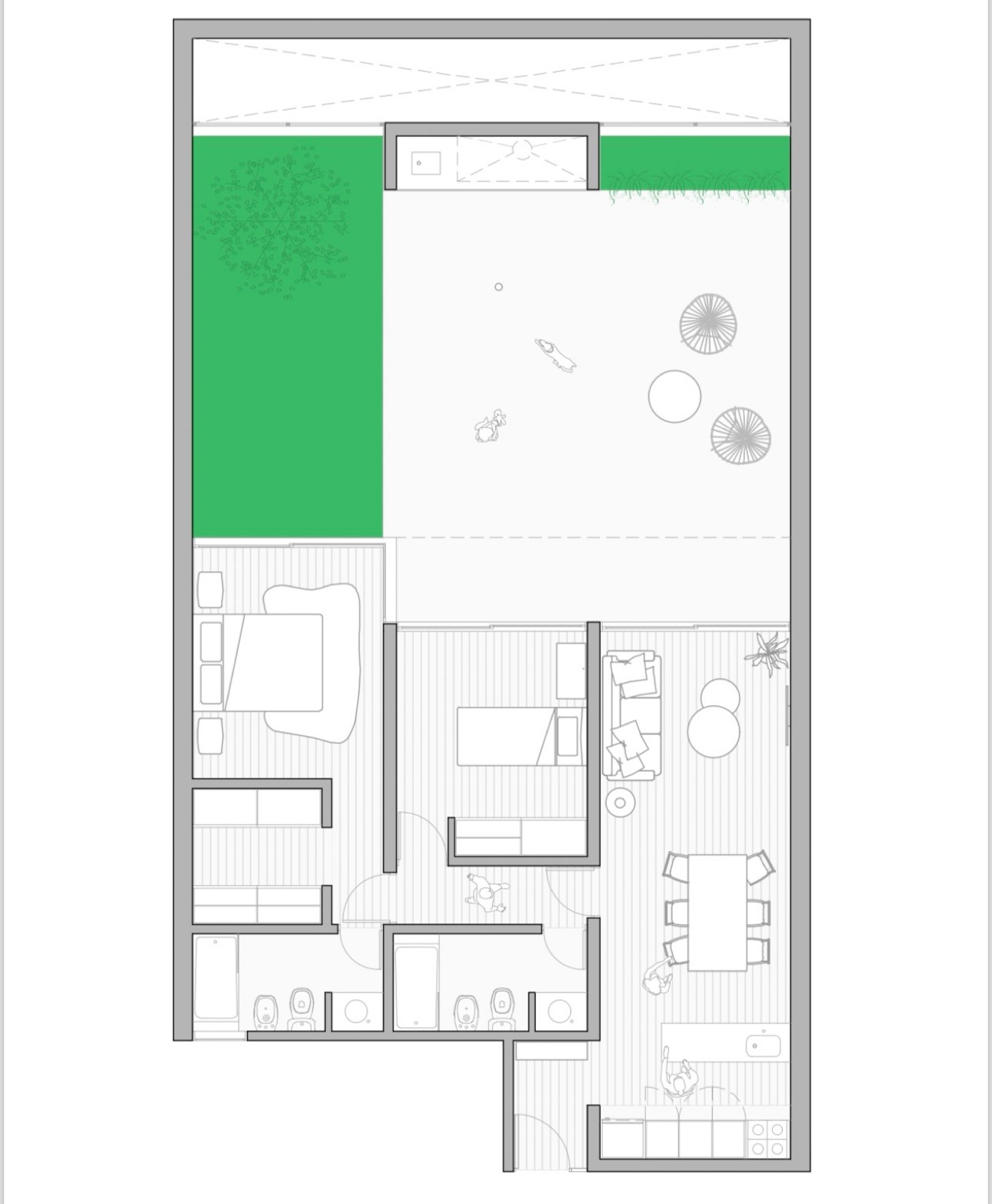 Departamento en VENTA 2 dormitorios con BALCON en ABASTO!