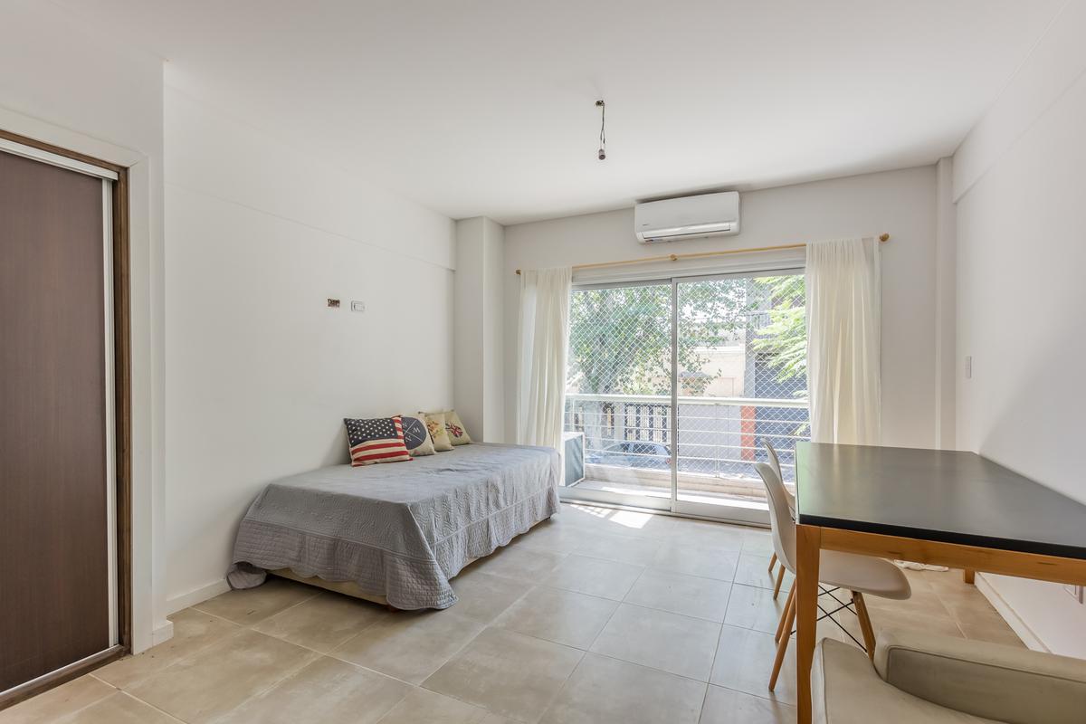 Departamento a estrenar en venta en Villa Luro, un ambiente, balcon al frente, cochera, piscina