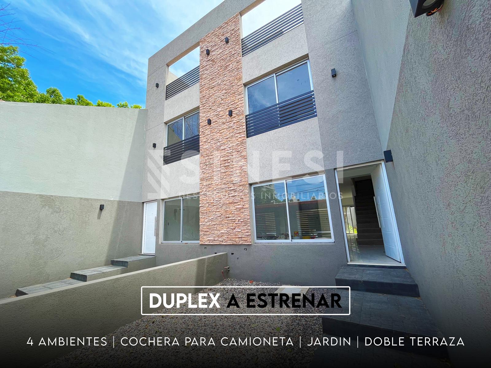 Duplex 4 amb. con jardin y doble terraza - Juarez 5272 - San Martin Centro