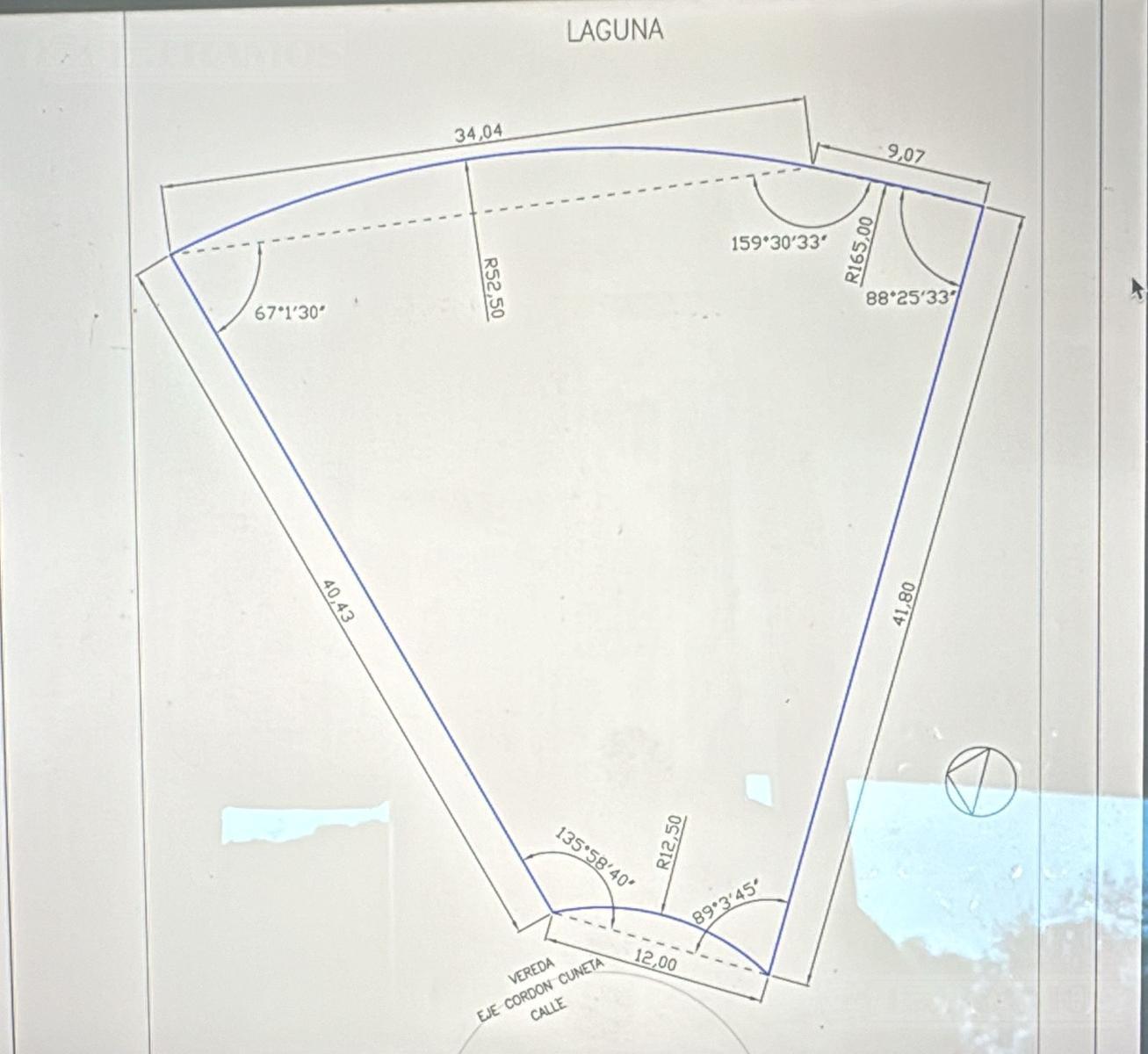 Terreno de 1124 m2  en San Sebastián - Escobar