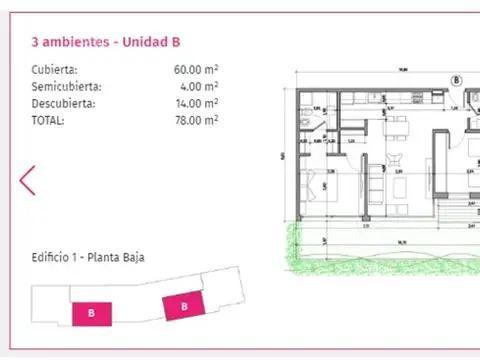 Departamento 3 Amb a Estrenar en Alquiler - Nuevo Quilmes Residencias