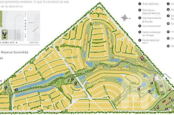 TERRENO/LOTE EN VENTA AREA 60 LA RESERVA ESCONDIDA