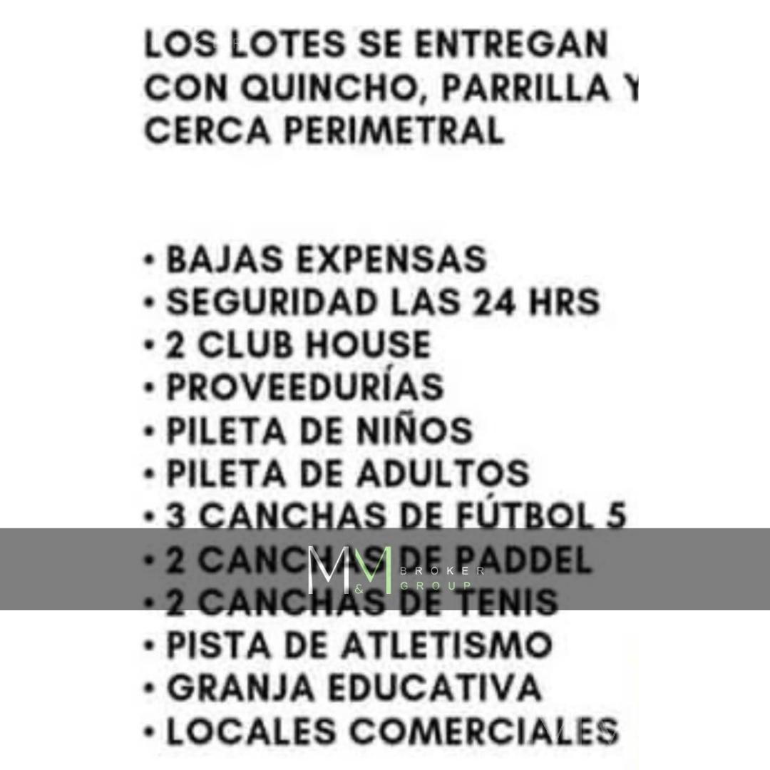 SE VENDE LOTE DE 10X30 CON MEJORAS EN BARRIO CERRADO FINCAS DON EUGENIO II EN GRAL RODRÍGUEZ