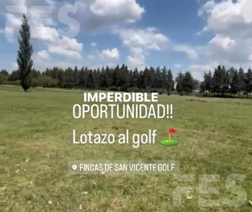 SUPER Terreno en FINCAS GOLF al golf!