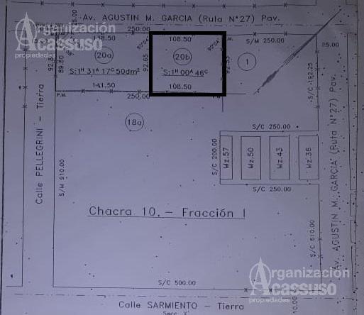 Terreno / Lote - Benavidez - Ruta 27 y calle Italia