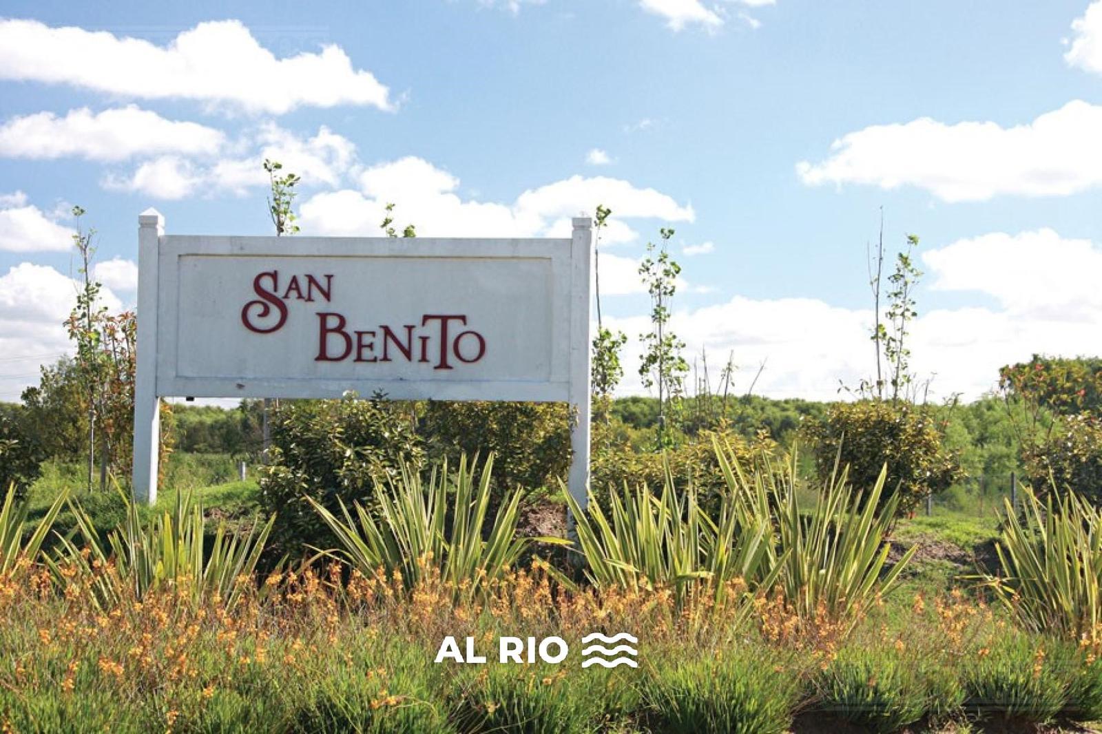 Lote al río en venta en San Benito