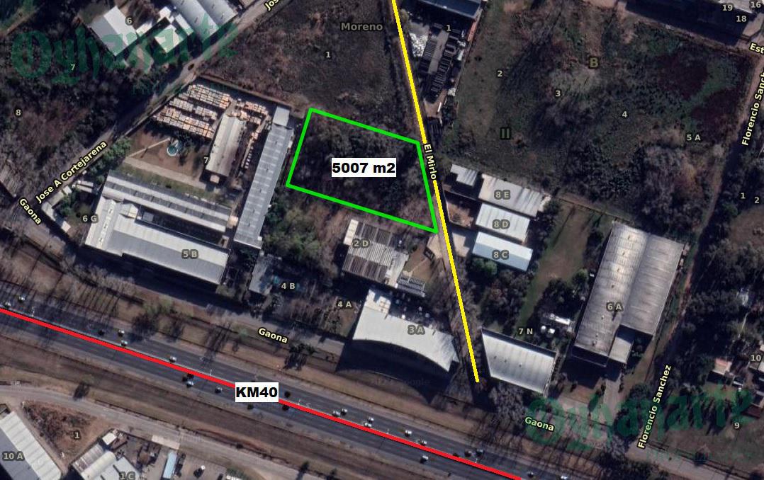 A mts de ACCESO OESTE - INDUSTRIAL - Ref. 3902