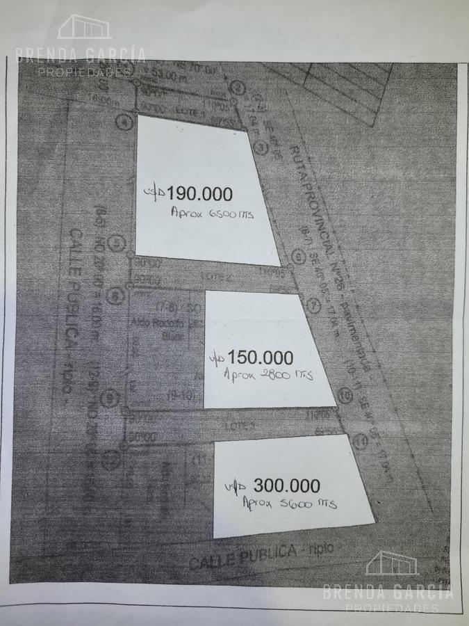 Grandes Lotes En Venta En Colon Entre Rios Sobre Ruta 130