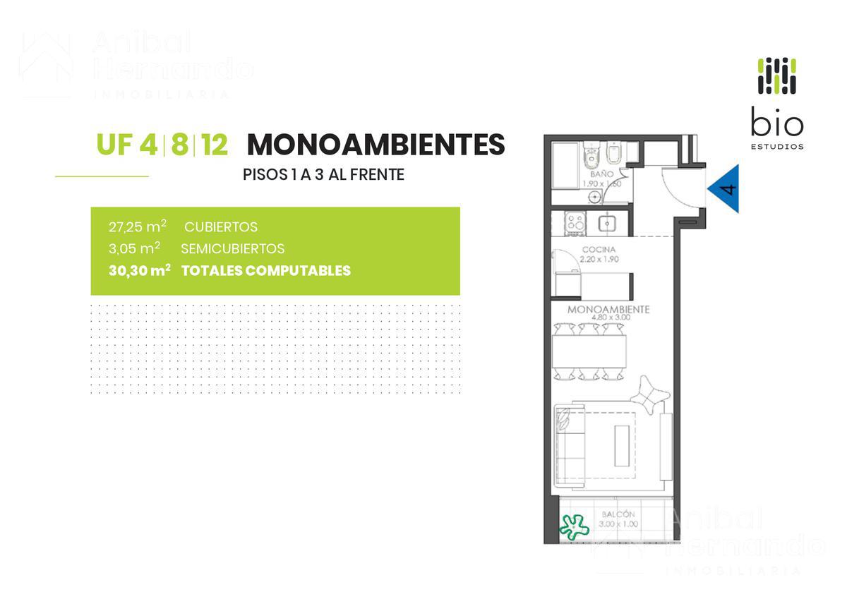 Venta Fideicomiso en Construcción en Pesos! MONOs y LOFTs Saavedra Apto Profesional