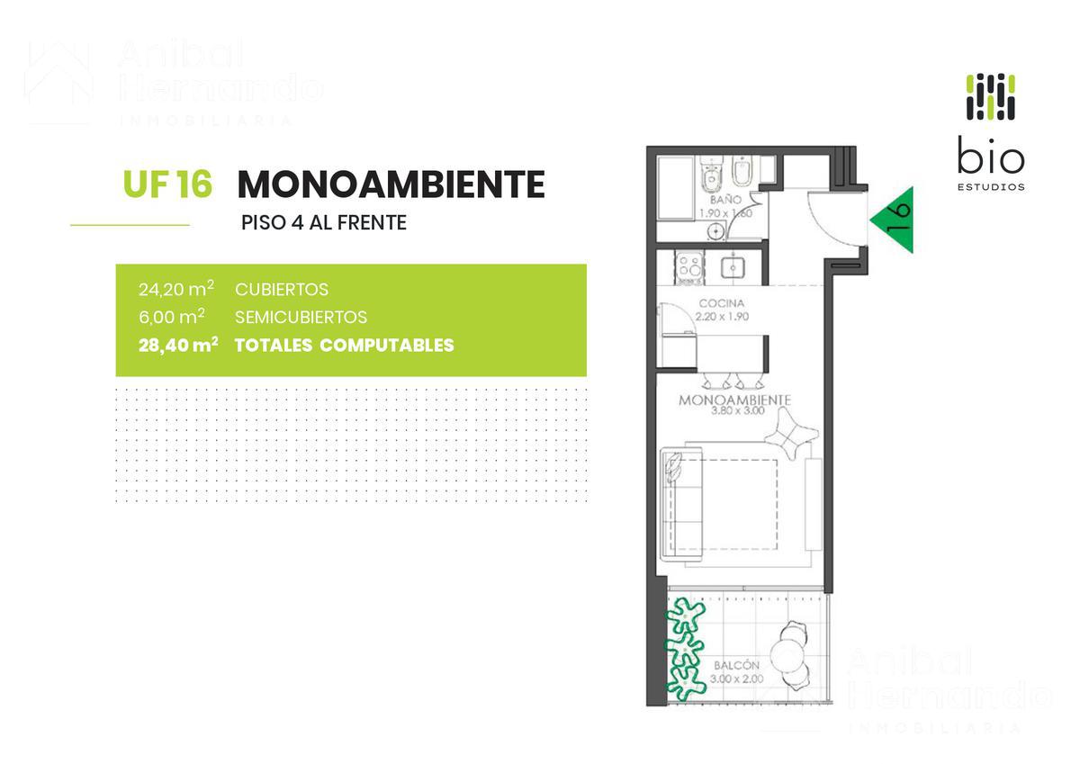 Venta Fideicomiso en Construcción en Pesos! MONOs y LOFTs Saavedra Apto Profesional