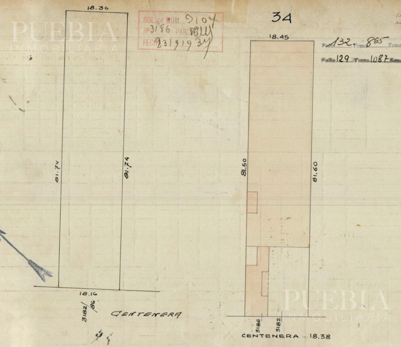 Terreno en  venta en Pompeya