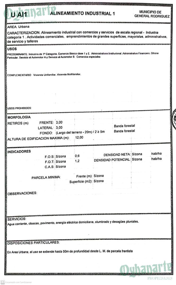 60 x 60m con Alineamiento INDUSTRIAL 1 - Ref. 2890