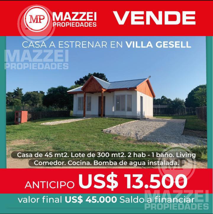 Casa en  Villa Gesell con financiación