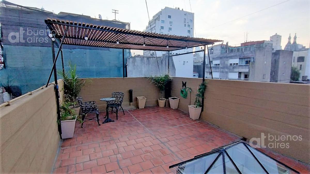 Departamento 2 ambientes con terraza en San Telmo en alquiler temporario