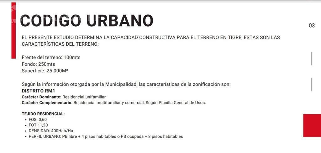 Fracción de 2,5 hectáreas  en venta zona Nordelta ideal desarrollo