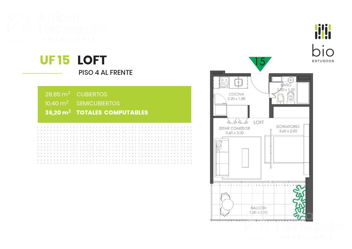 Venta Fideicomiso en Construcción en Pesos! MONOs y LOFTs Saavedra Apto Profesional