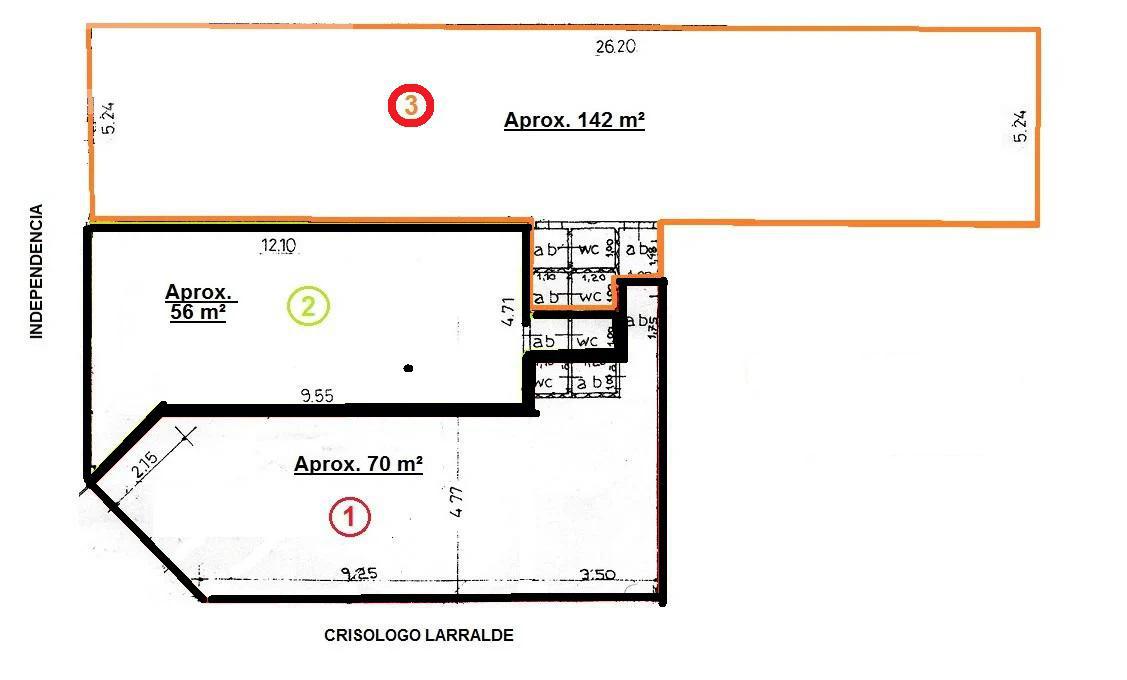 MORON LOCAL EN ALQUILER 56m²