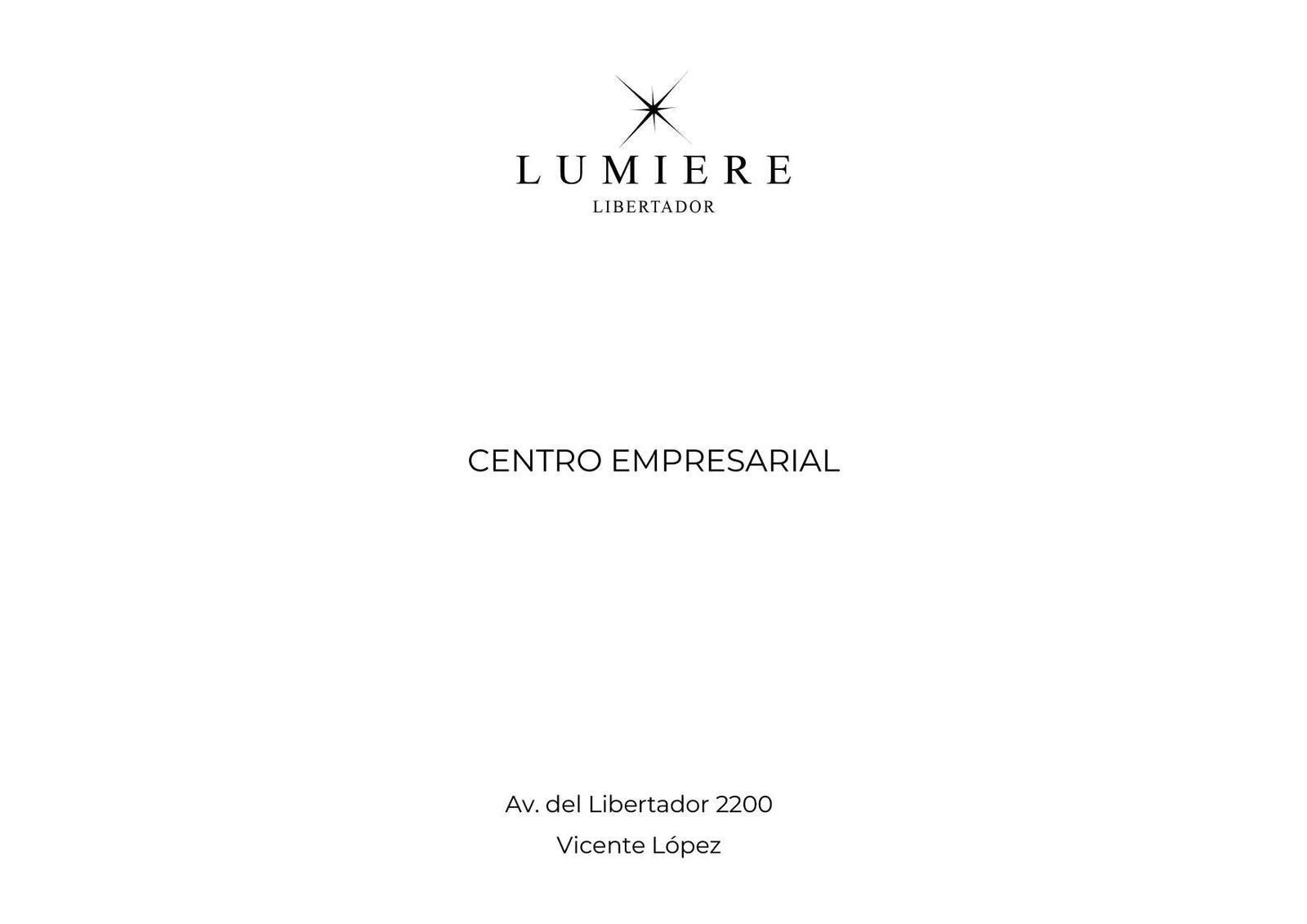 Oficina a estrenar Olivos Libertador Edificio Premium Centro Empresarial Lumiere