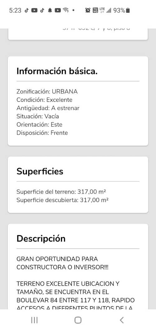lote-venta - -MERILES PROPIEDADES----1539